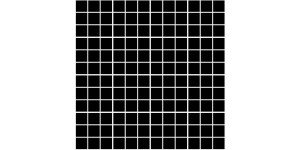 Темари черный матовый мозаика 20071  29,8х29,8 Kerama marazzi