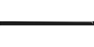 Universal Glass спецэлемент стеклянный черный (UG1G231) 2x44 Cersanit