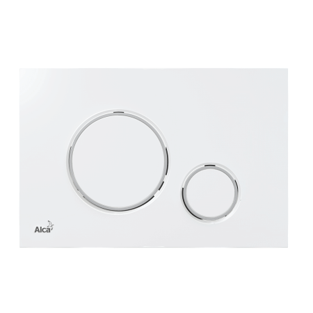 Кнопка управления для скрытых систем инсталляции, арт.M770, белый/хром-глянец, арт. M770 Alca Plast