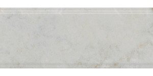 Серенада Бордюр белый глянцевый обрезной BDA025R 30x12 Kerama marazzi