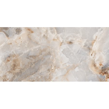 Onyx Magic Brown Керамогранит серо-коричневый 60х120 Полированный Ceradim