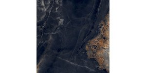 Interstellar Black Керамогранит чёрный 80х80 полированный Laparet