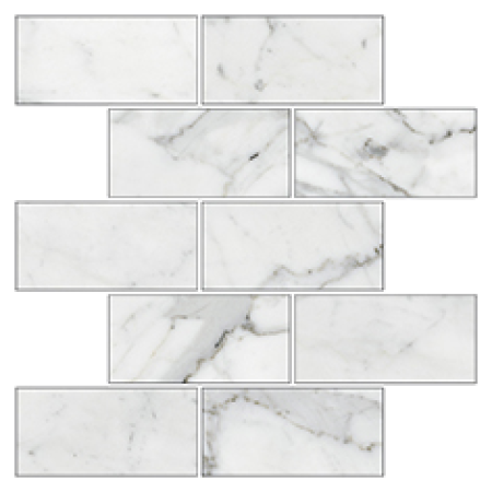 Marble Trend Мозаика K-1000/MR/m13/30,7x30,7 Carrara Kerranova