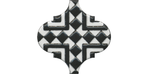 Арабески Декор глянцевый орнамент OS\A25\65000 6,5х6,5 Kerama marazzi