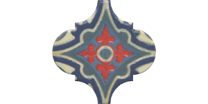 Арабески Майолика Декор орнамент OS\A29\65000 6,5х6,5 Kerama marazzi
