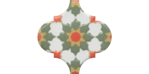 Арабески Майолика Декор орнамент OS\A40\65000 6,5х6,5 Kerama marazzi