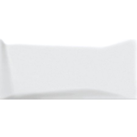 Evolution облицовочная плитка  рельеф  белый (EVG052) 20x44 Cersanit
