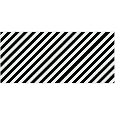 Evolution Вставка  диагонали черно-белый (EV2G442) 20x44 Cersanit