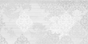 Grey Shades вставка узор белый (GS2L051DT) 29,8x59,8 Cersanit