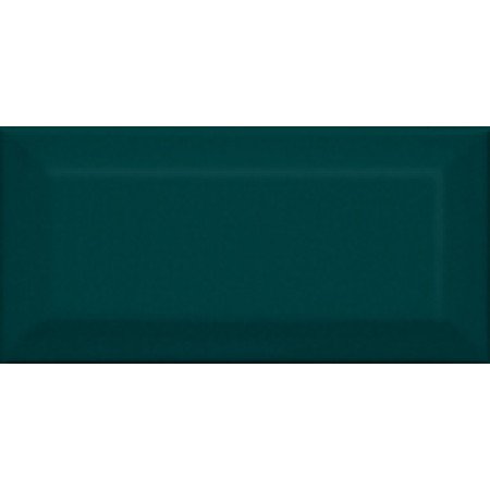 Клемансо Плитка настенная зелёный тёмный грань 16059 7,4х15 Kerama marazzi