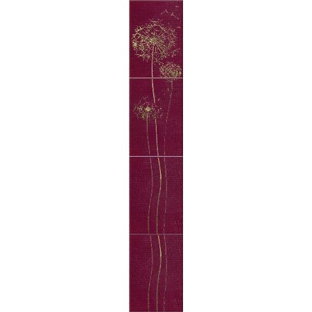 Silk Oduvan Бордюр розовый PN 27,5х7 Атем