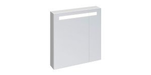 Зеркало-шкаф MELAR 70 с подсветкой универсальная белый Cersanit