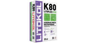 LITOFLEX К80 ECO клеевая смесь беспылевая 25kg Litokol